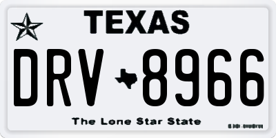 TX license plate DRV8966