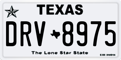 TX license plate DRV8975