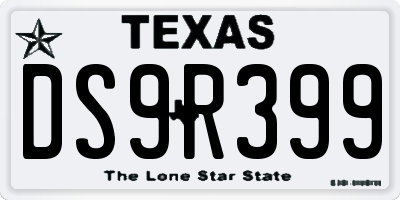 TX license plate DS9R399