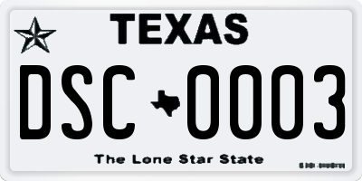 TX license plate DSC0003