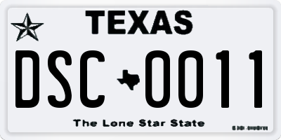 TX license plate DSC0011