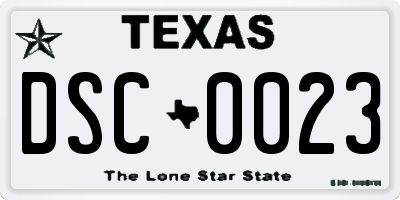 TX license plate DSC0023