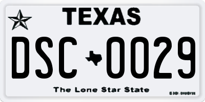 TX license plate DSC0029