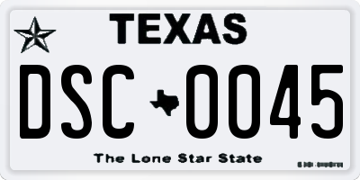 TX license plate DSC0045
