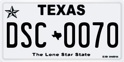 TX license plate DSC0070
