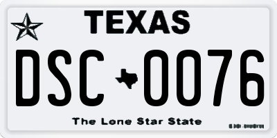 TX license plate DSC0076