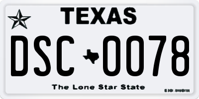 TX license plate DSC0078