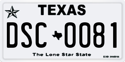 TX license plate DSC0081