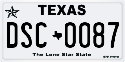 TX license plate DSC0087