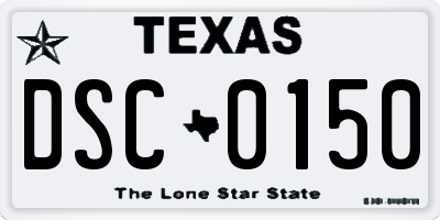 TX license plate DSC0150