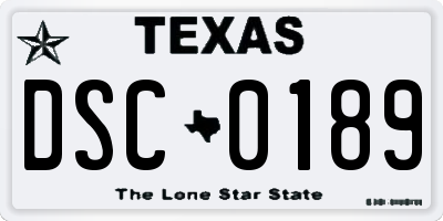 TX license plate DSC0189