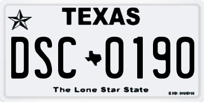 TX license plate DSC0190