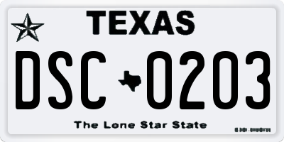TX license plate DSC0203