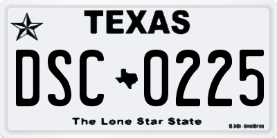 TX license plate DSC0225