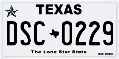 TX license plate DSC0229