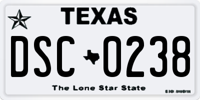 TX license plate DSC0238