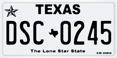 TX license plate DSC0245