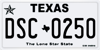 TX license plate DSC0250