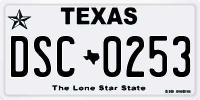 TX license plate DSC0253
