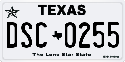 TX license plate DSC0255