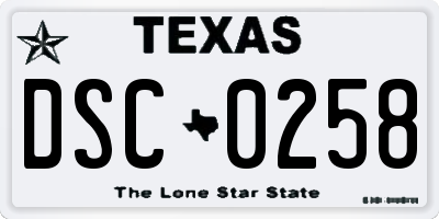 TX license plate DSC0258