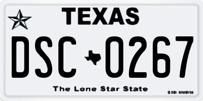 TX license plate DSC0267