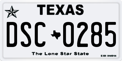 TX license plate DSC0285