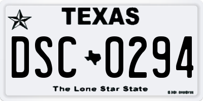 TX license plate DSC0294