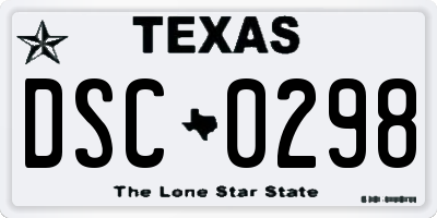 TX license plate DSC0298
