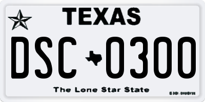 TX license plate DSC0300