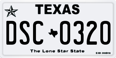 TX license plate DSC0320