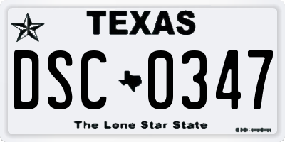 TX license plate DSC0347