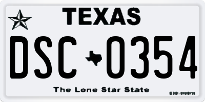 TX license plate DSC0354