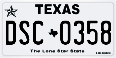 TX license plate DSC0358