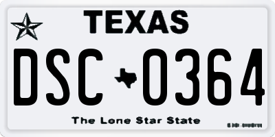 TX license plate DSC0364
