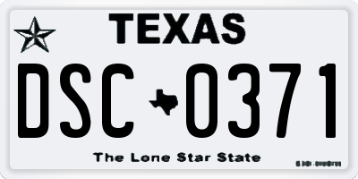 TX license plate DSC0371