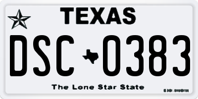 TX license plate DSC0383