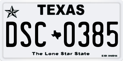 TX license plate DSC0385
