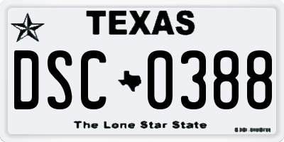 TX license plate DSC0388