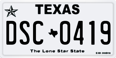 TX license plate DSC0419