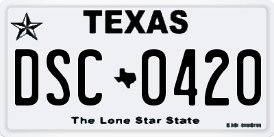 TX license plate DSC0420
