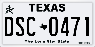TX license plate DSC0471