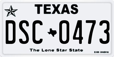 TX license plate DSC0473