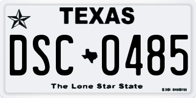 TX license plate DSC0485
