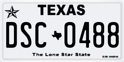 TX license plate DSC0488
