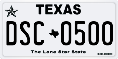 TX license plate DSC0500