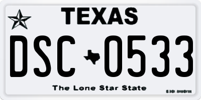 TX license plate DSC0533
