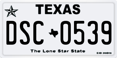 TX license plate DSC0539