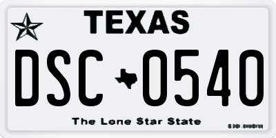 TX license plate DSC0540