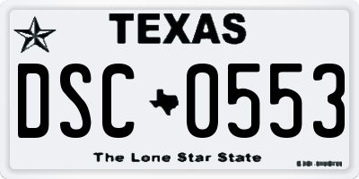 TX license plate DSC0553